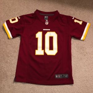 EUC Youth Redskins Football Jersey #10 Size M